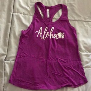 NWOT Fabletics Aloha Hawaii edition tank sz M